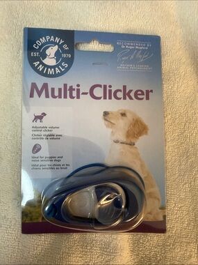 Multi-Clicker Dog Training Clicker - Blue